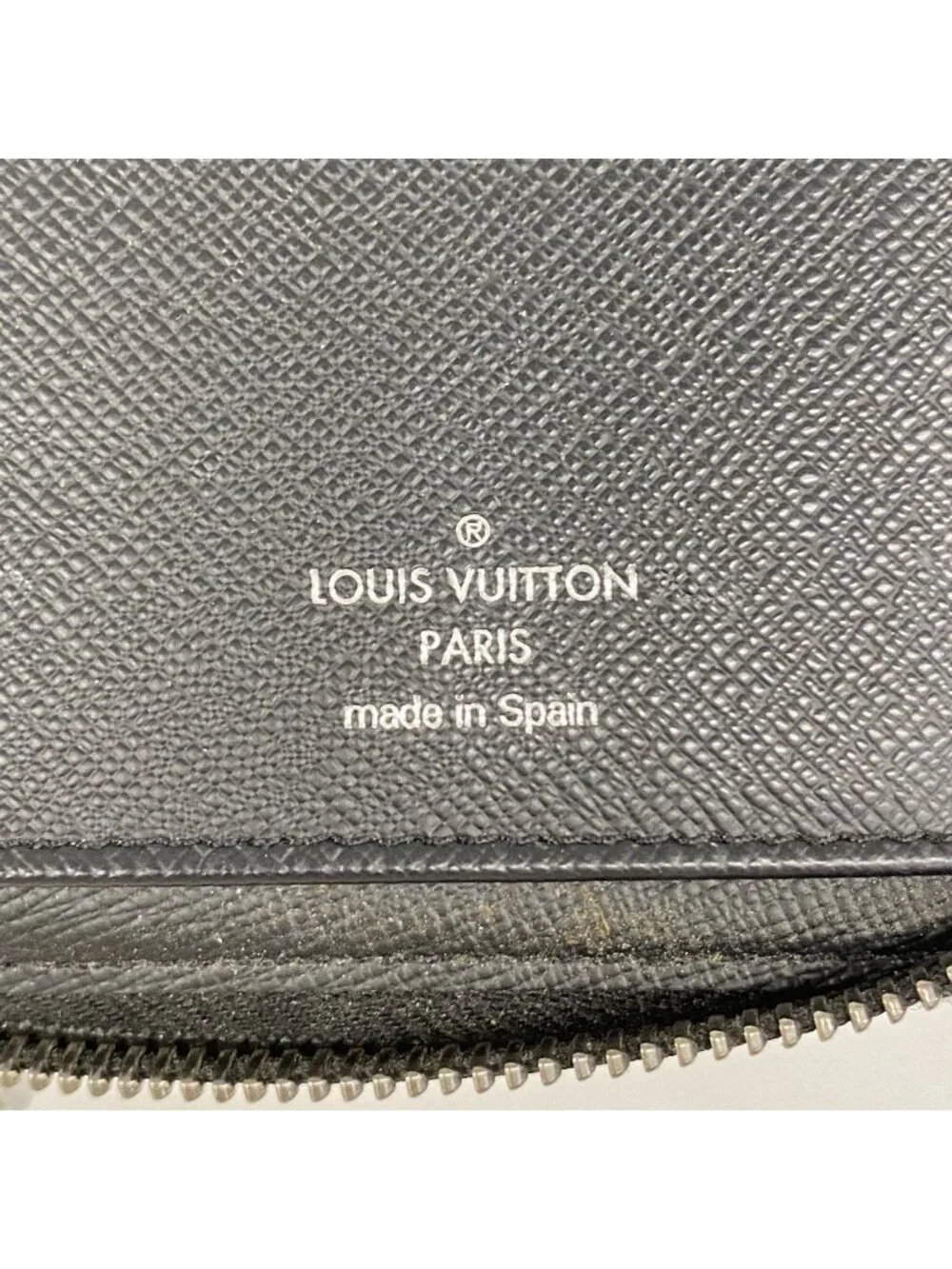 Louis Vuitton Wallet Monogram Eclipse Zippy Vertical Black